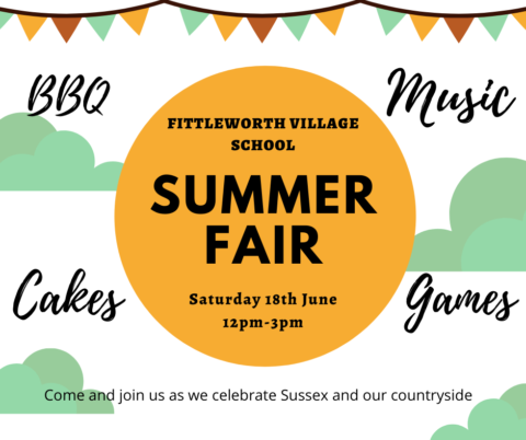 Poster for the School Summer Fair 